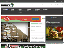 Tablet Screenshot of buongiornobrasile.com